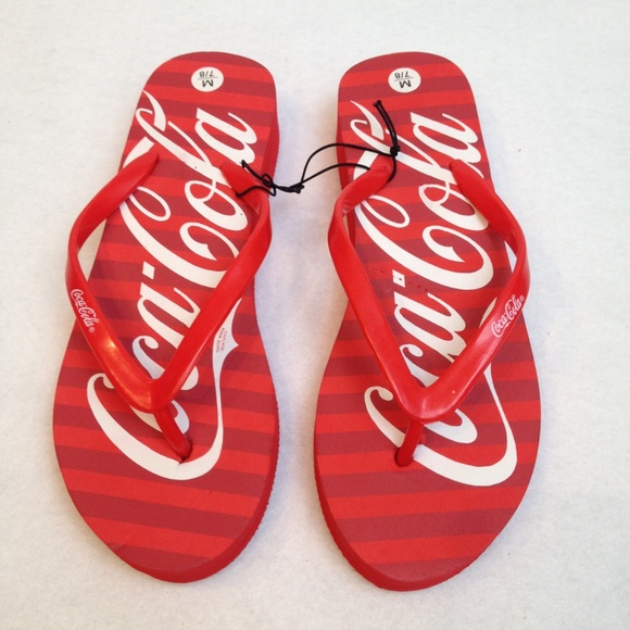 coca cola flip flops